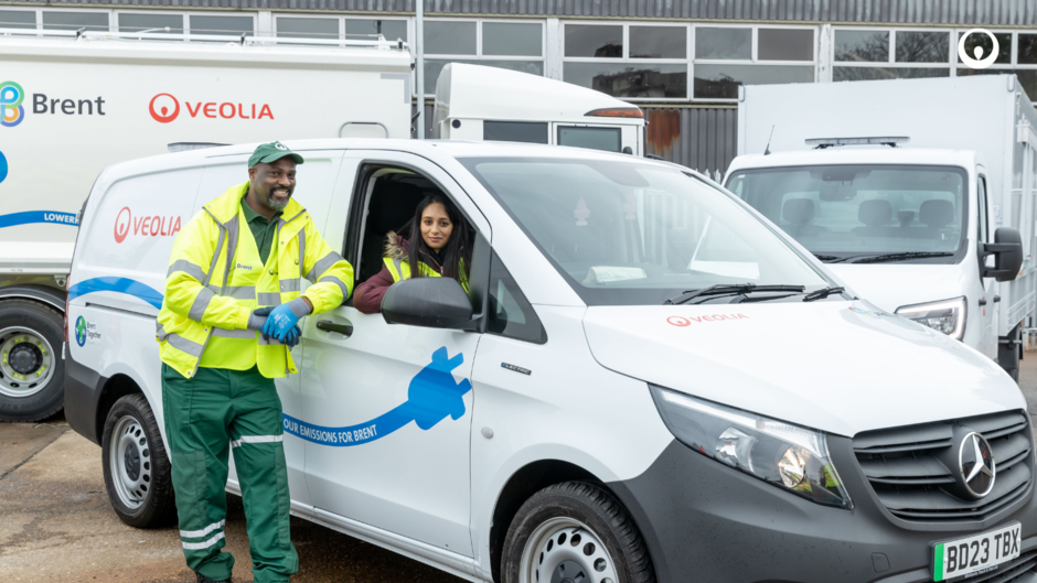 Veolia Brent's Electric Vehicles 