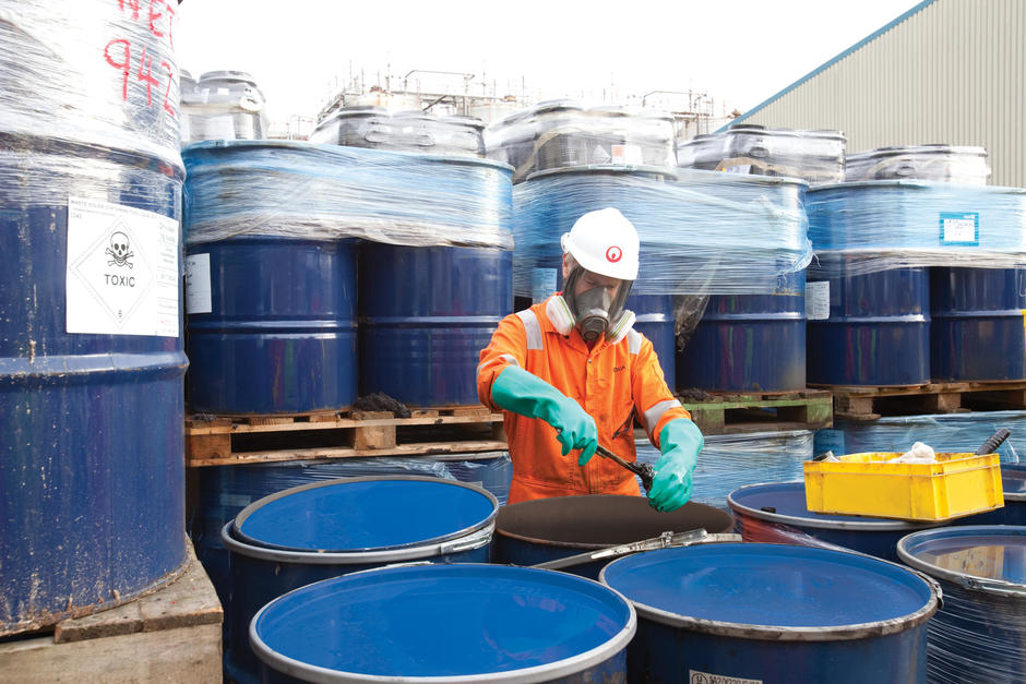 Hazardous Waste Barrel Check
