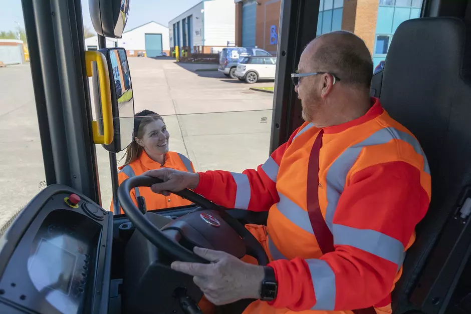 Veolia employees