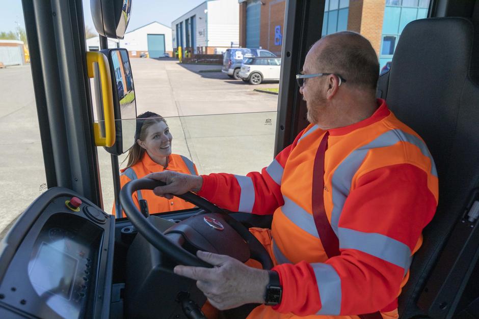 Veolia employees