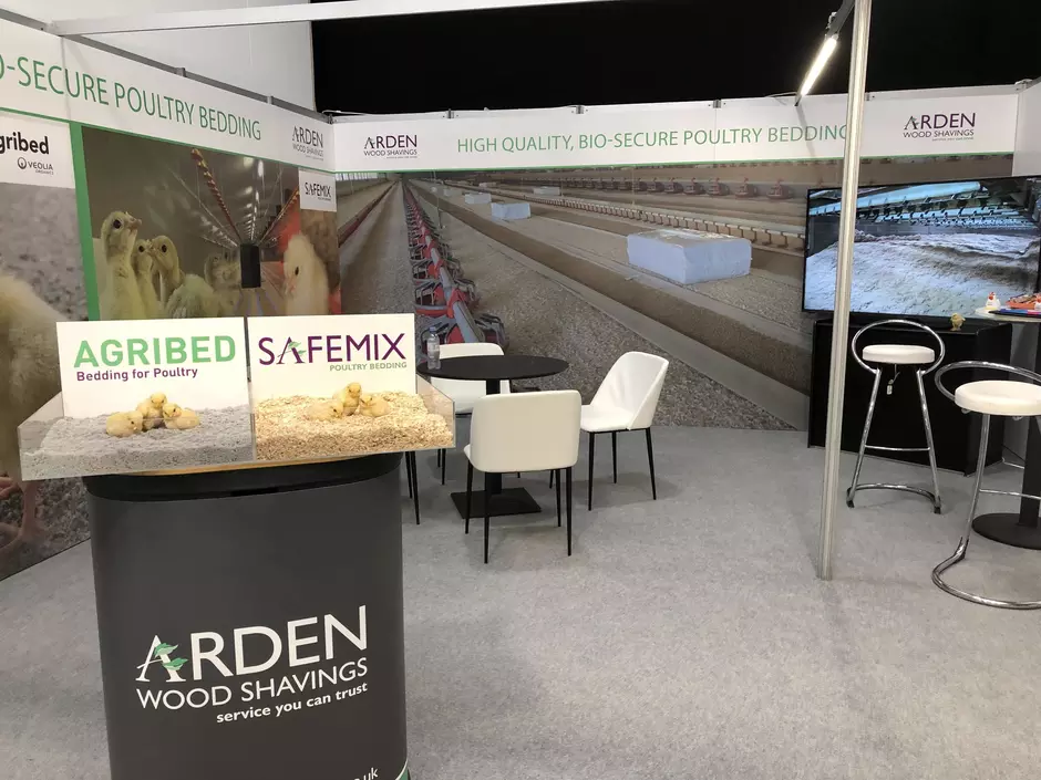 Arden poultry fair event stand