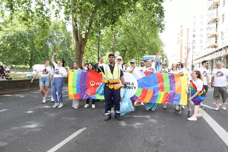 Pride at Veolia
