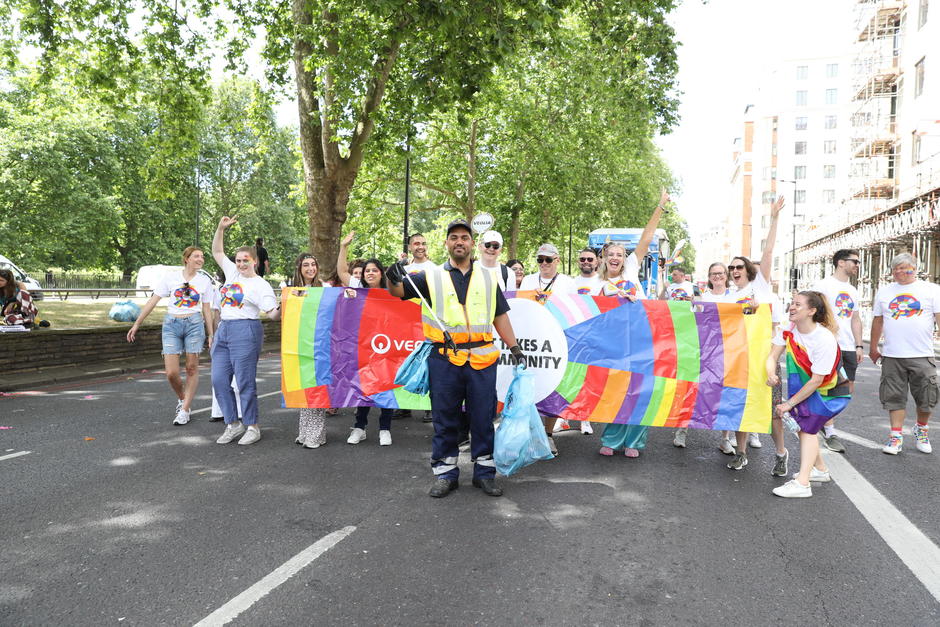 Pride at Veolia