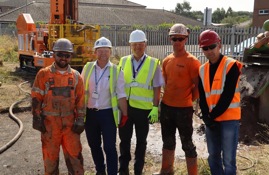 Veolia staff on site at Hartlepool