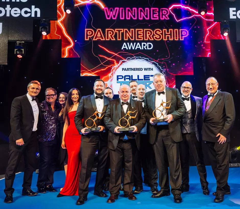 Veolia staff at Motor Transport Awards 2024