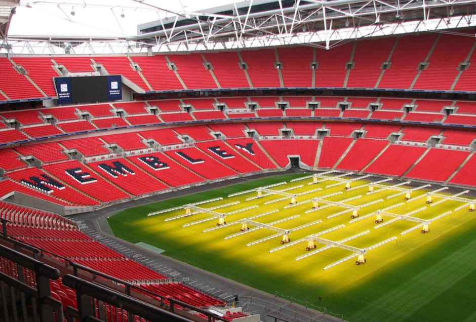 Wembley football stadium