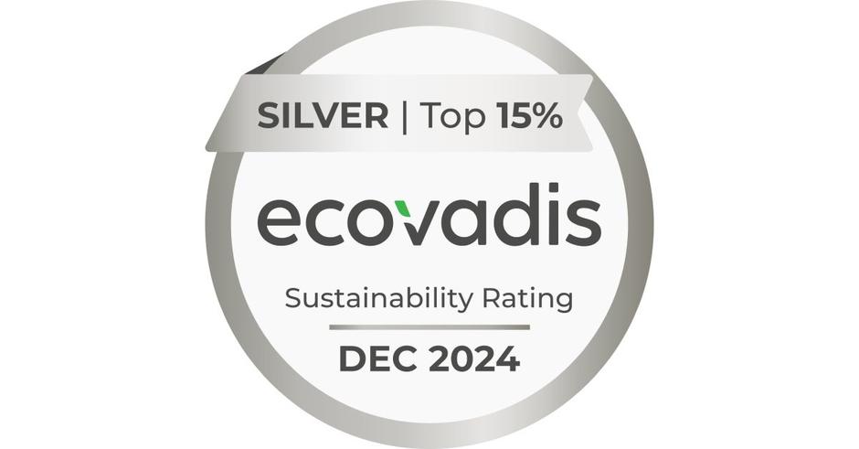 EcoVadis Silver Badge