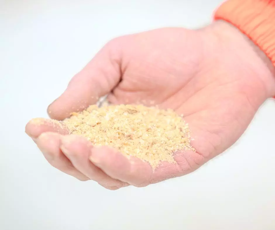 cattle feed close up