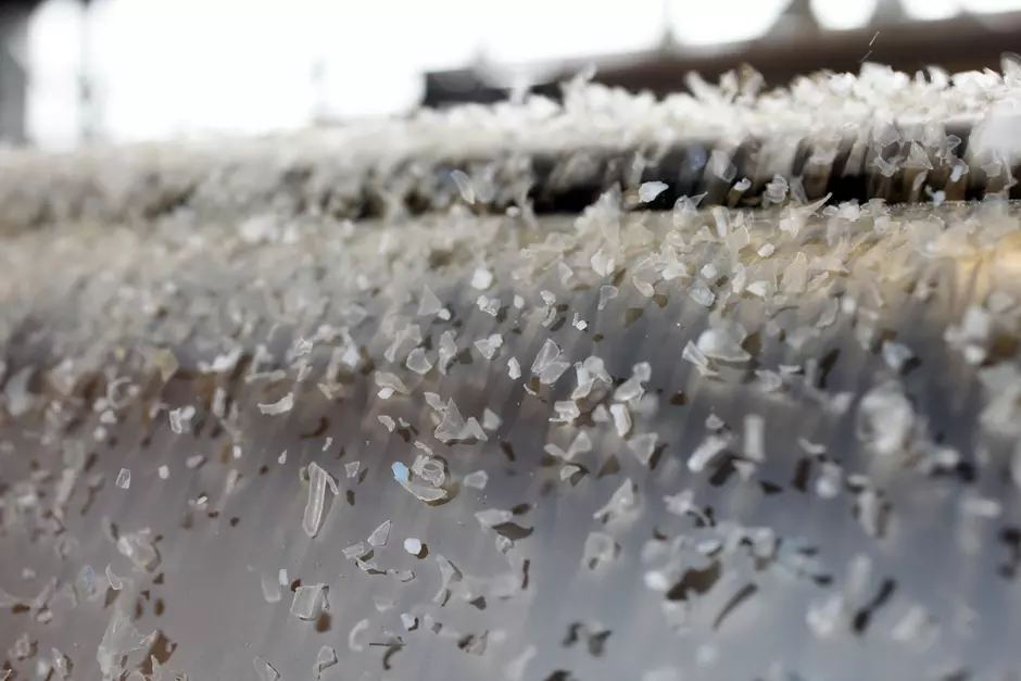 Plastic recycling facility