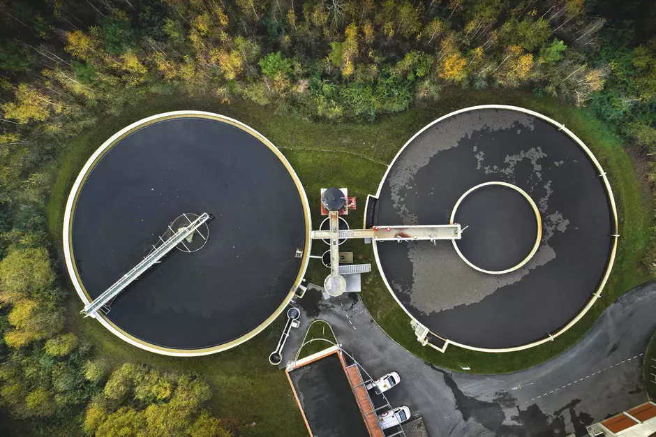 wastewater treatment plant