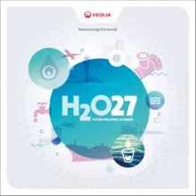 Cover of Water 2027 report from Veolia UK