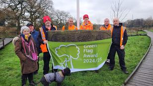 Hope Coppice’s ‘Best of the Best’ Green Flag Award 