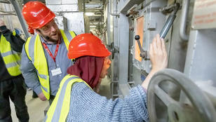 Viewing The ERF’s furnace
